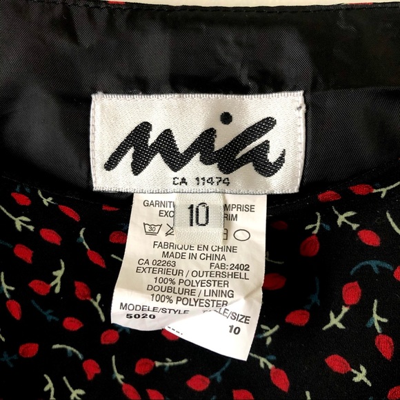 Vintage Floral Print Cottagecore Dress - Picture 3 of 4